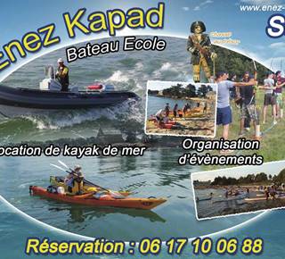 Location de Bateaux et Kayaks, Enez Kapad