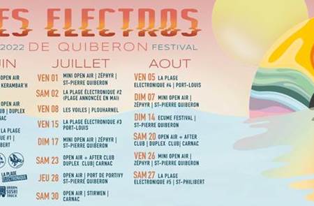 Festival Les Electros de Quiberon - Open Air + After Club - Carnac - Copie